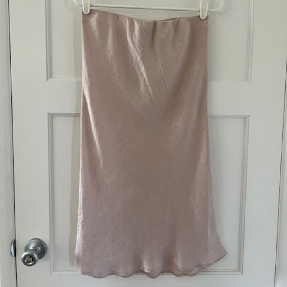 Bobeau Blush Pink Skirt